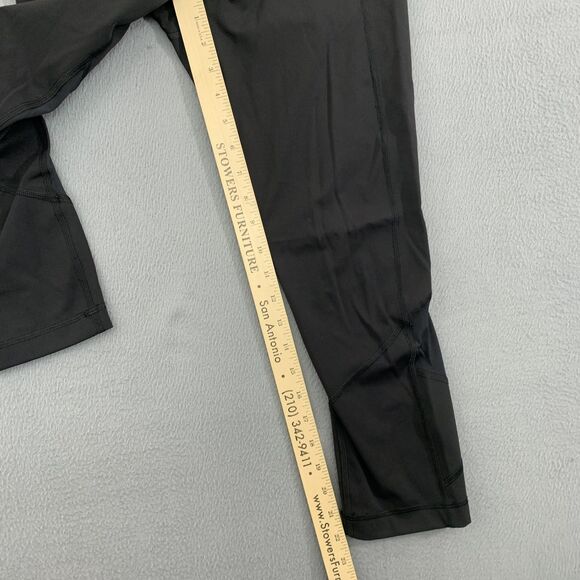 Lululemon Pants Womens 6 Pace Rival Crop Yoga Athletic Pocket Zip Activewear - Picture 6 of 13